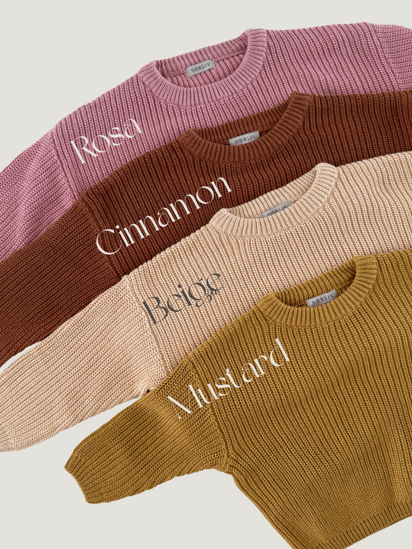 Personaliseret sweater - blomster bogstav