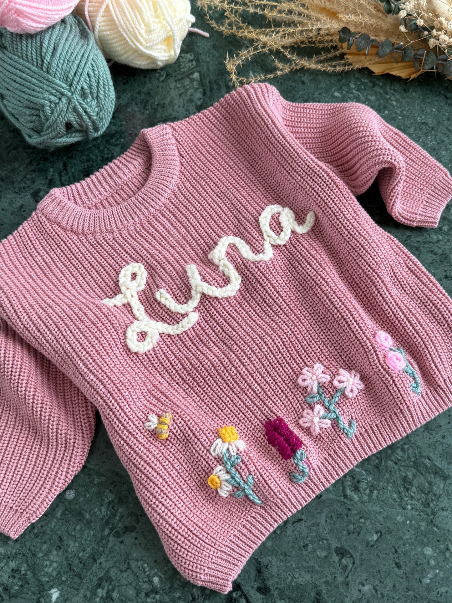 Personaliseret sweater - navn