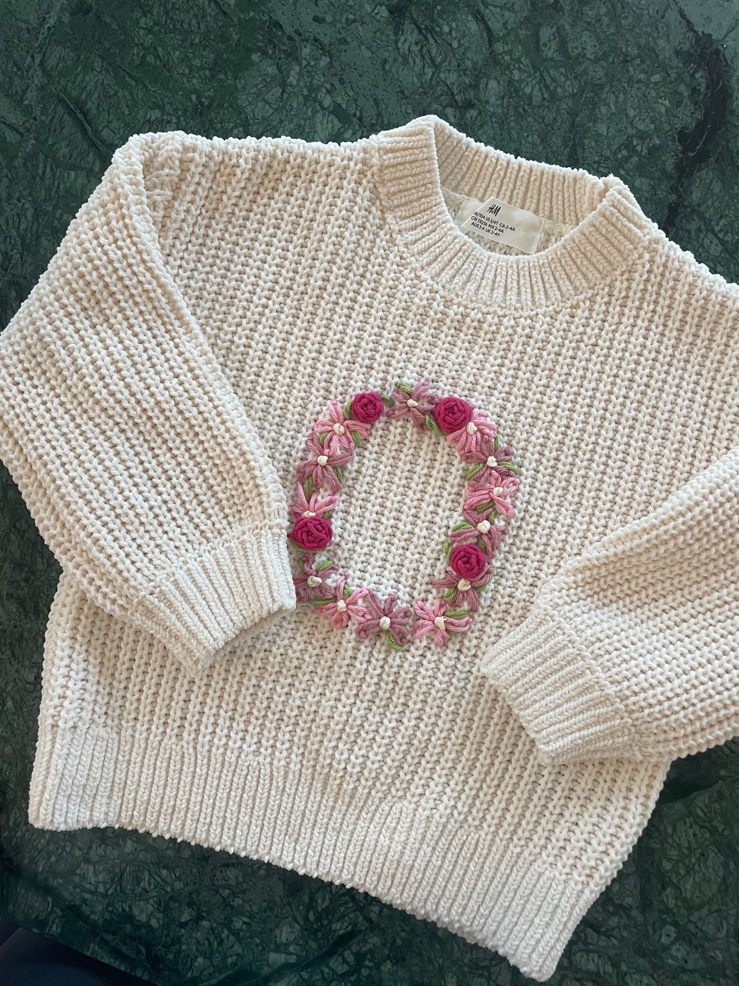 DIY Kit - Blomster bogstav