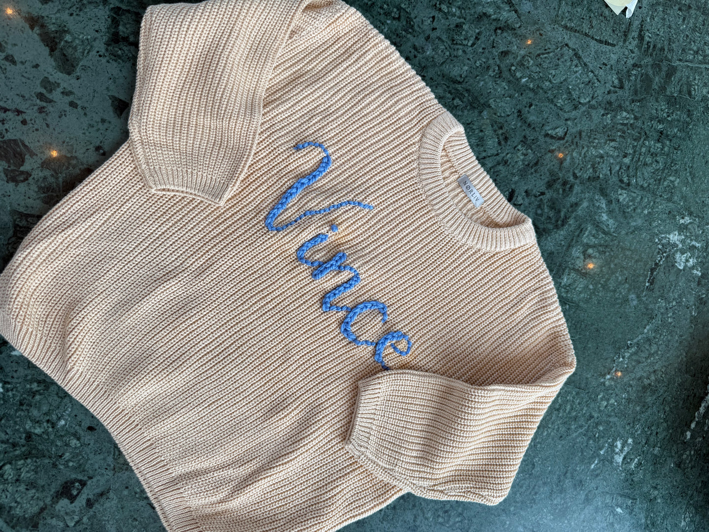 Personaliseret sweater -  navn