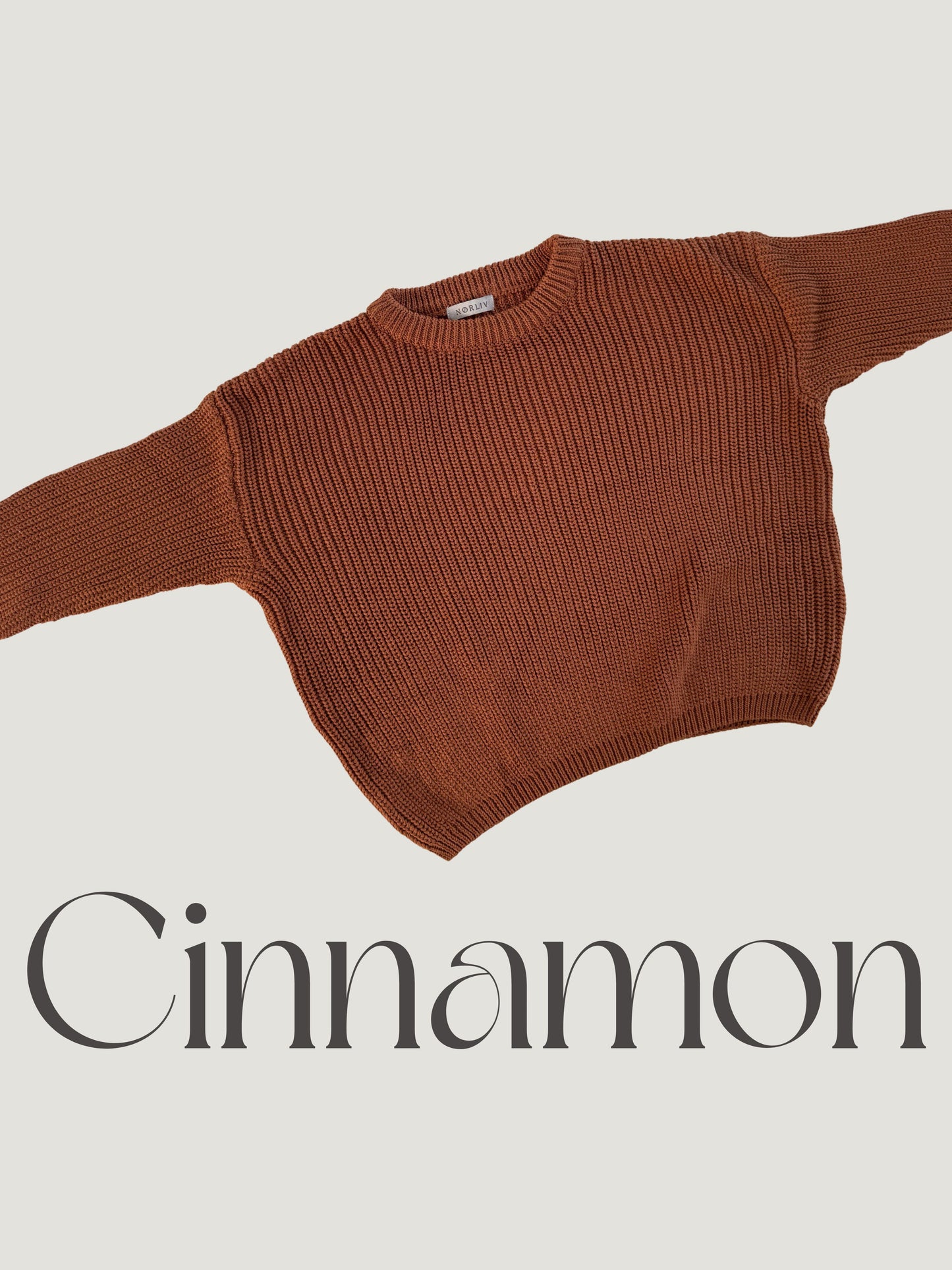 Bomuldssweater (uden broderi)