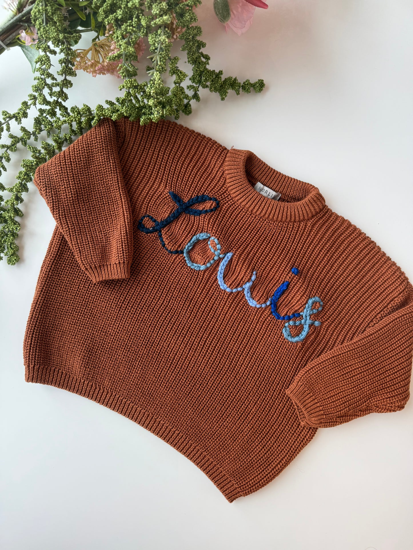 Personaliseret sweater -  navn