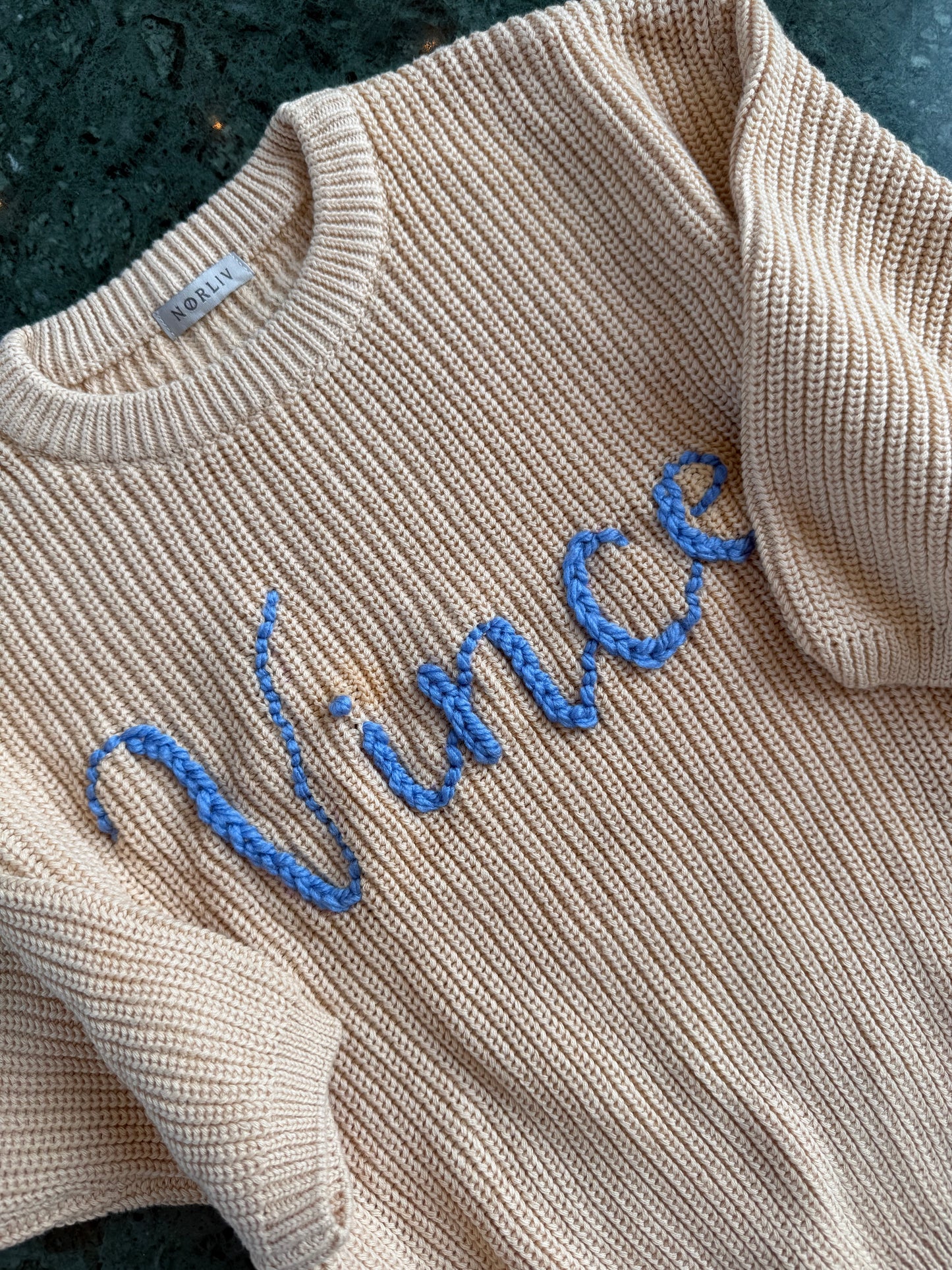 Personaliseret sweater -  navn