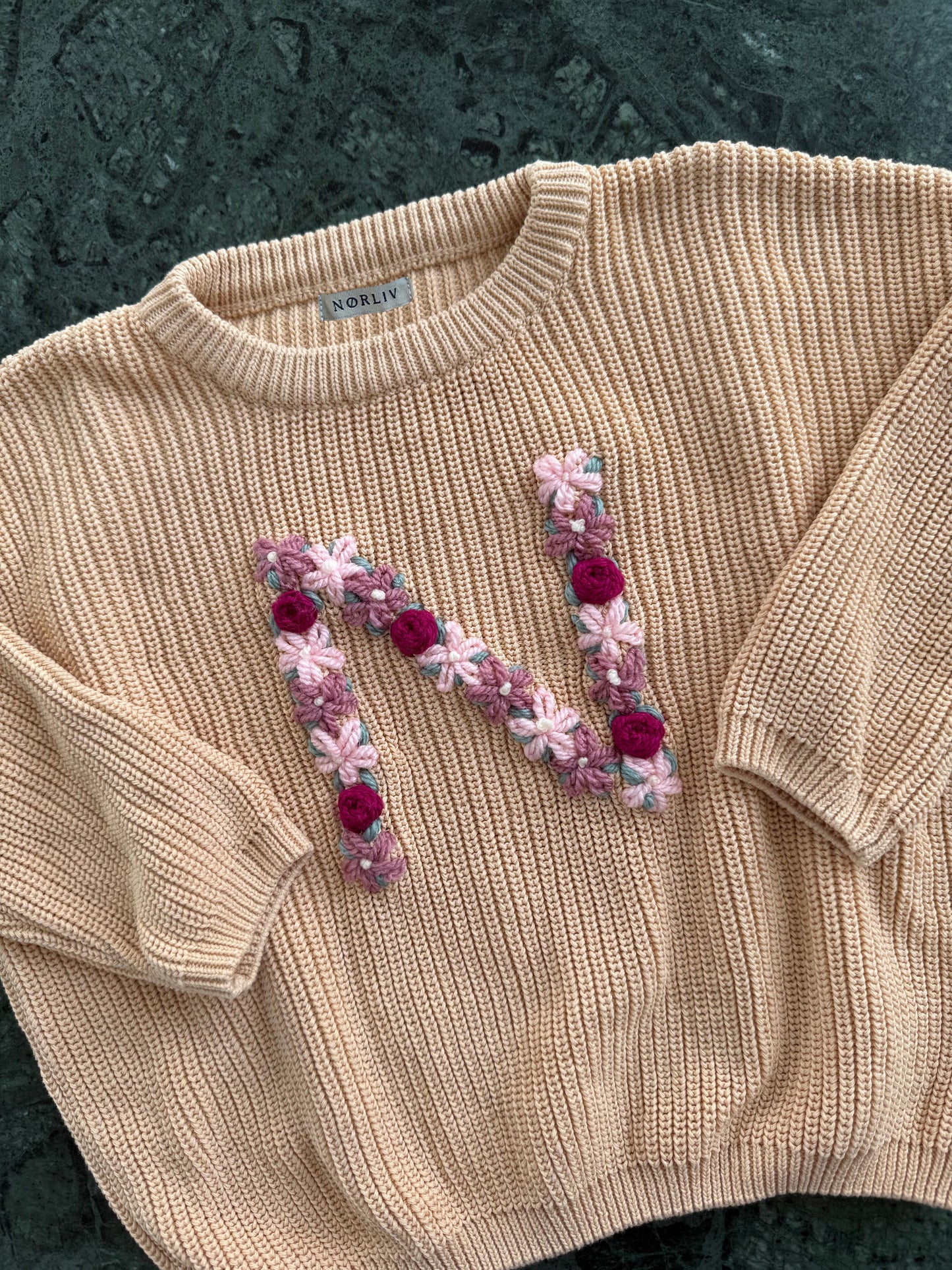 DIY Kit - Blomster bogstav